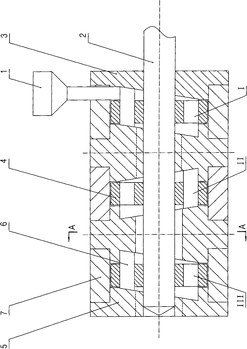 High polymer material plasticizing transportation device based on tension rheology and shear rheology