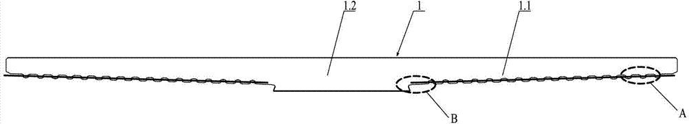 Sealing variable-tooth-width wedge type coupling structure and oil well pipe structure