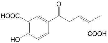 Preparation method and application of a new phenolic acid compound with antioxidant activity