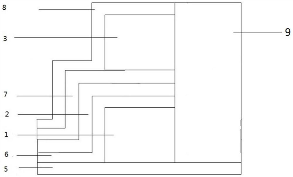 A resistive variable layer self-selection resistive variable memory and its construction method and application