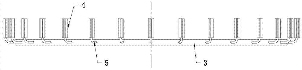 Disc type integral heat pipe for heat dissipation of electromagnetic iron remover