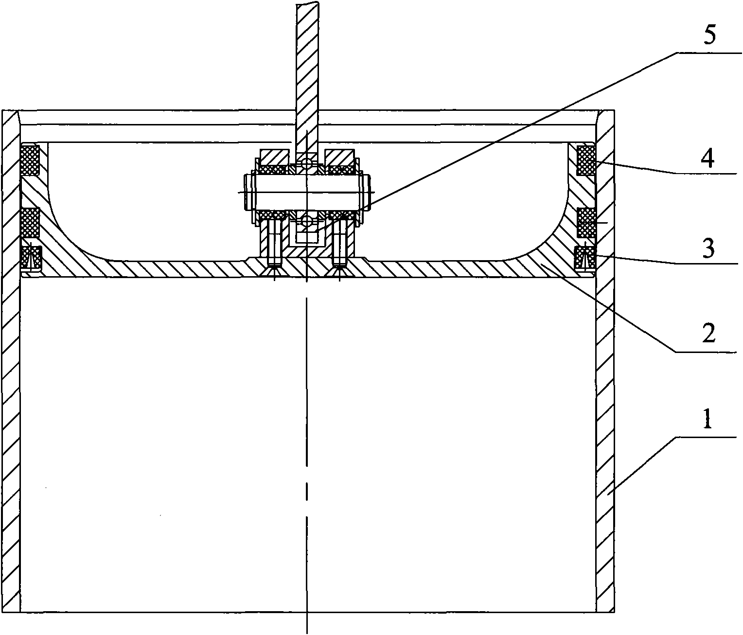 Piston sealing device