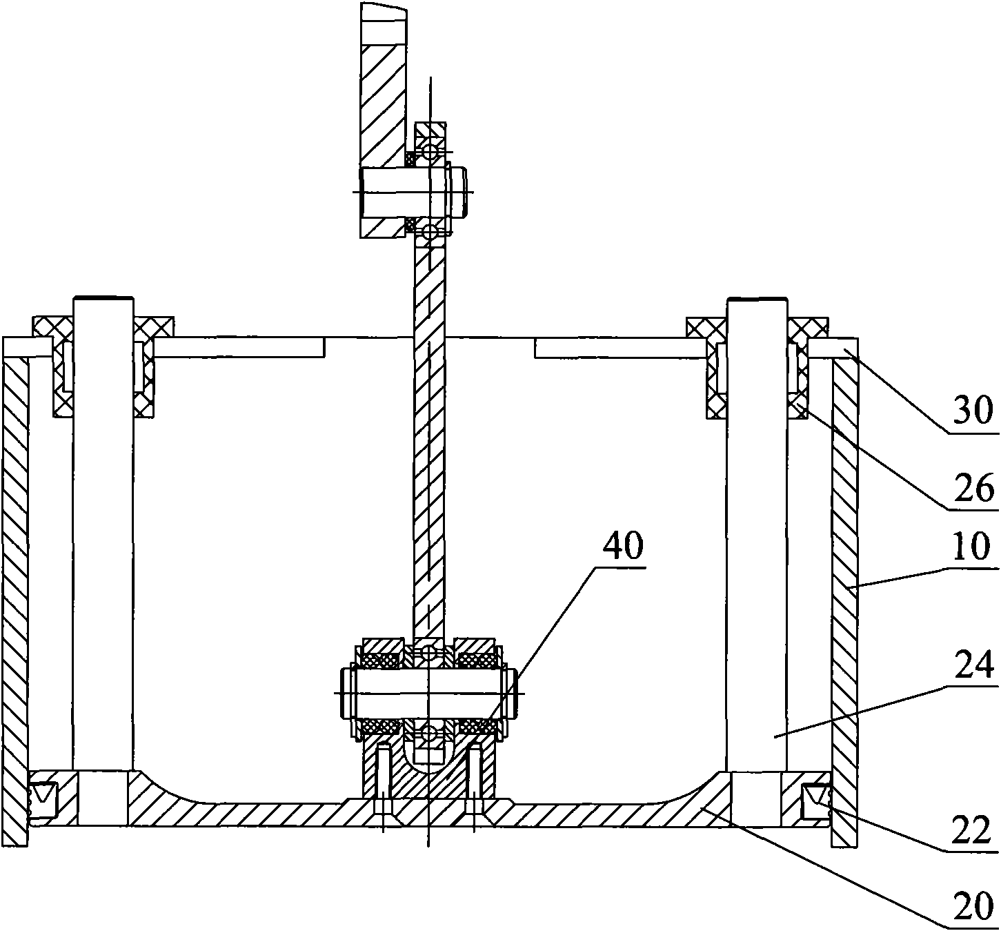 Piston sealing device