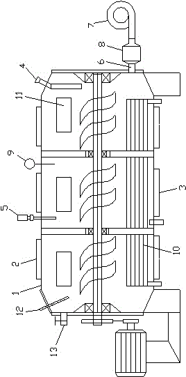 Temperature controllable type fermentation tank