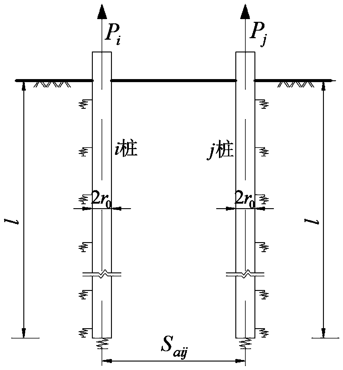 Deformation analysis method of expanded-base uplift pile group considering reinforcement effect