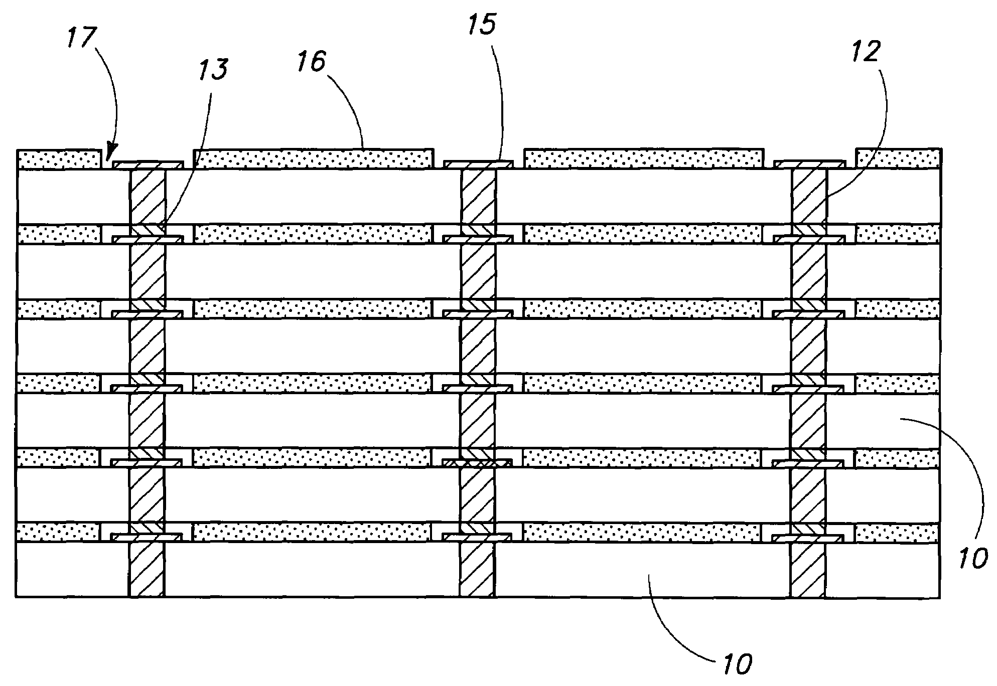 Bonding method for through-silicon-via based 3D wafer stacking