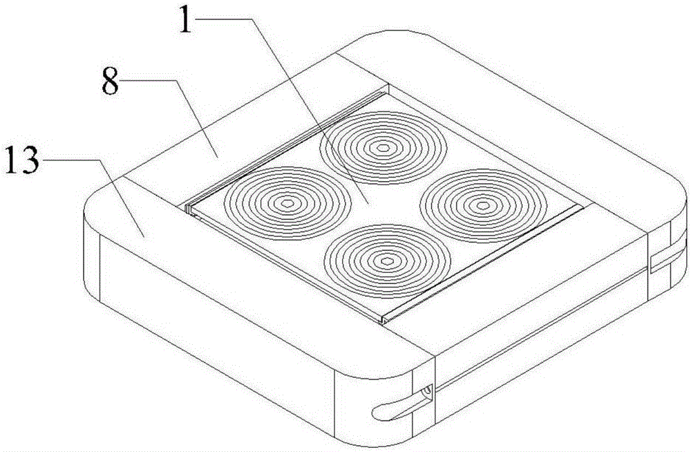 Light fixture for generating power through photovoltaic temperature difference waste heat