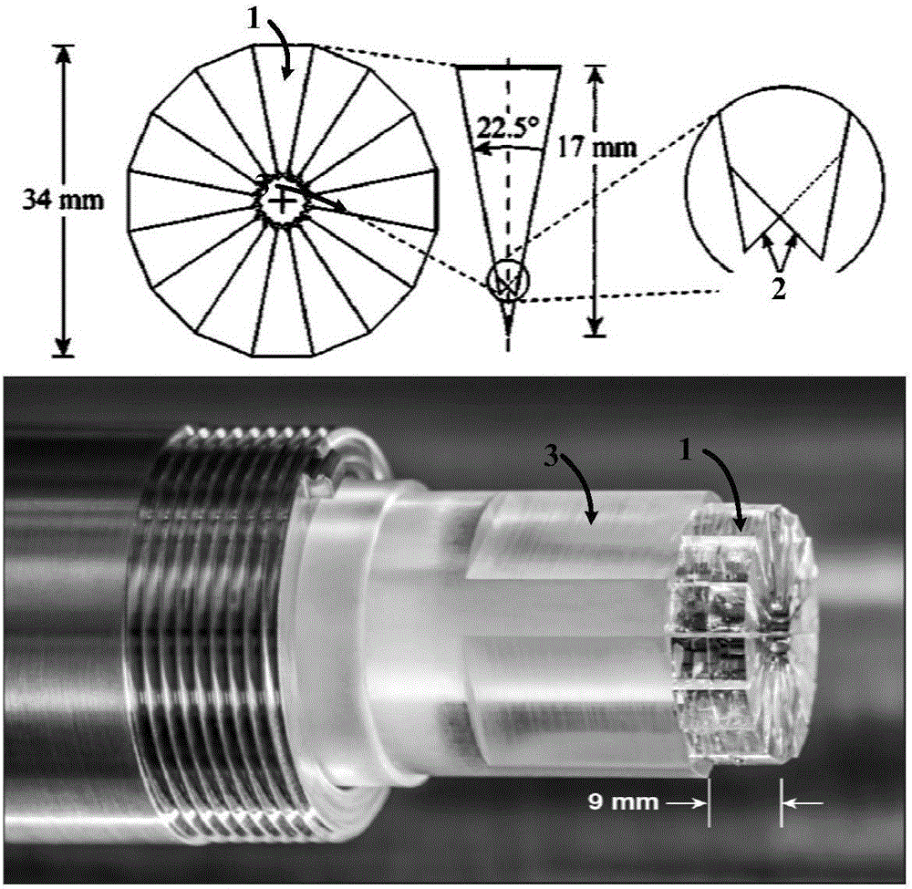 Precision assembly method of eight-channel Kirkpatrick-Baez microscope