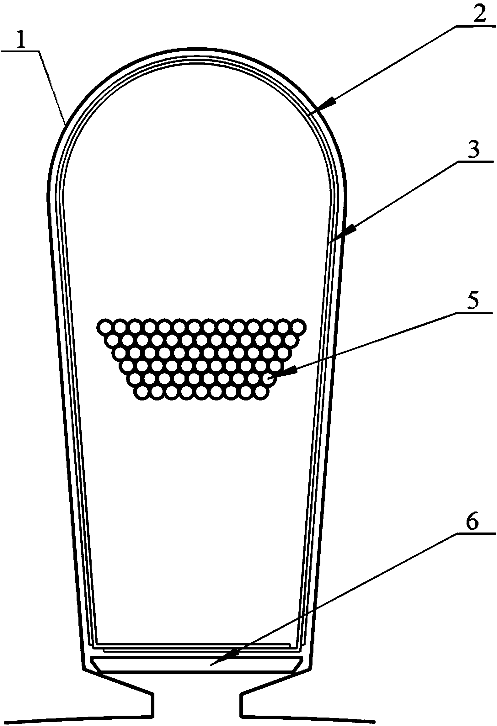 Low-voltage motor slot insulation structure