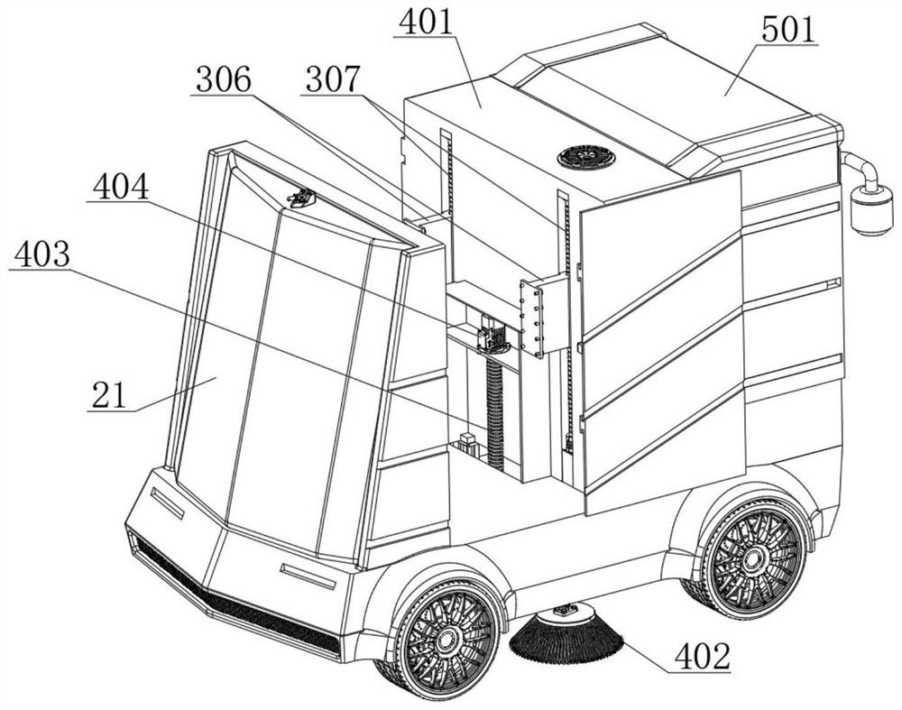 Automatic dumping device