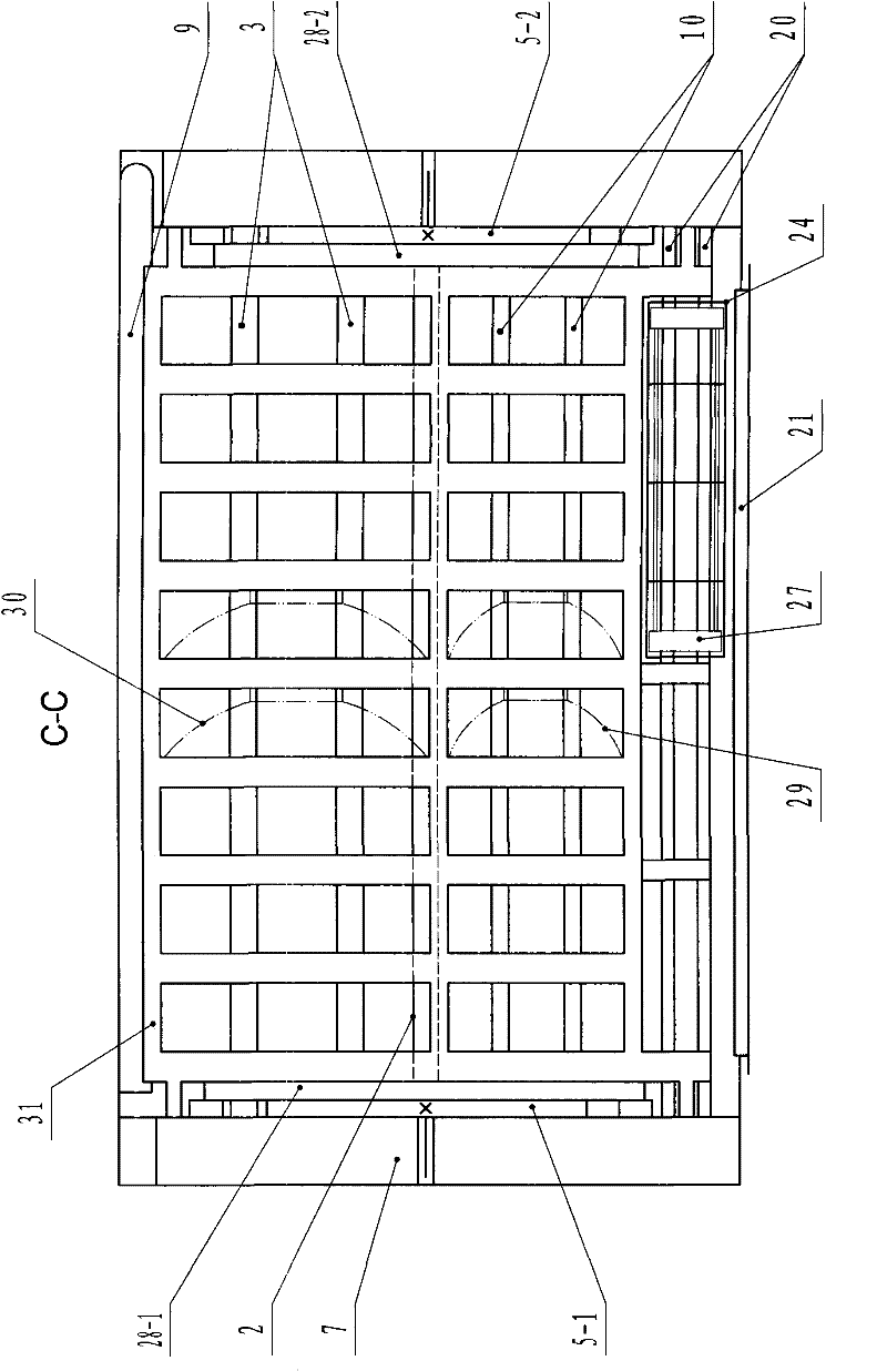 Tableware rotation type dish-washing method and household dishwasher using same