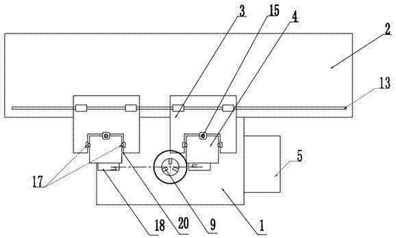 A vertical lathe for processing disc workpieces and a brake disc processing method
