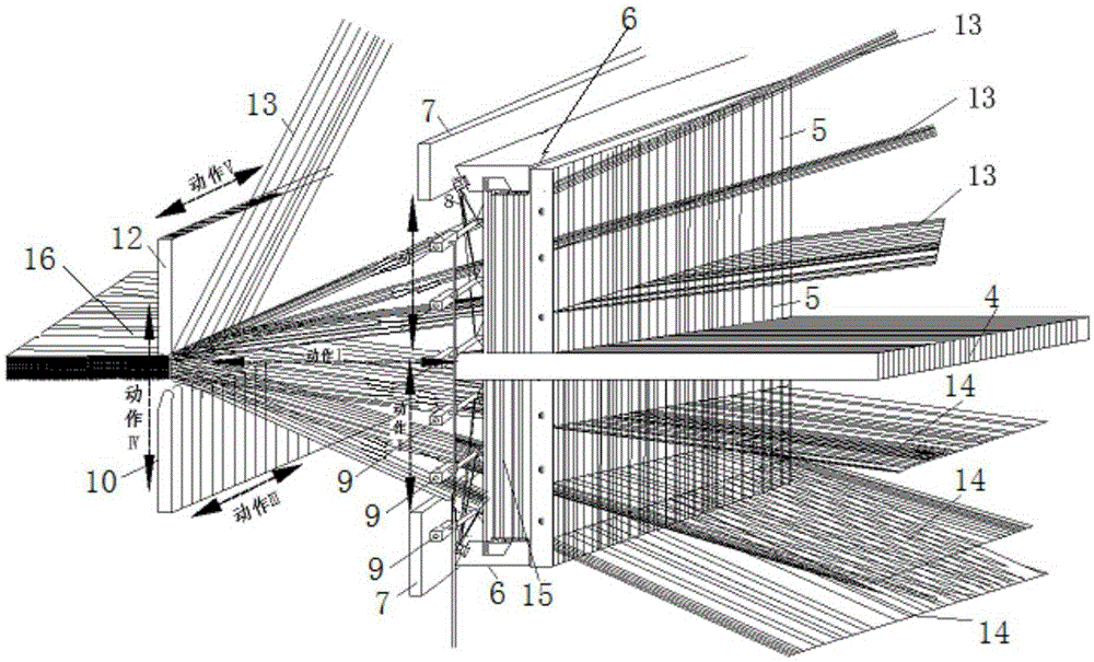 Three-dimensional multilayer pneumatic picking loom