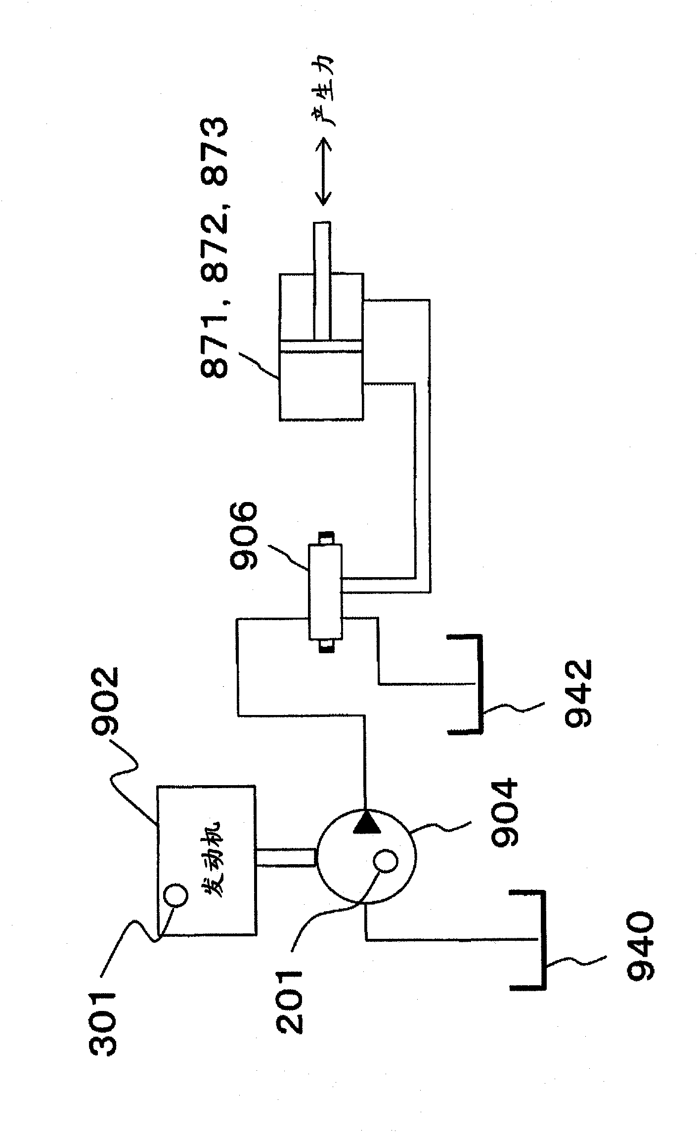 Device for detecting abnormality in construction machine