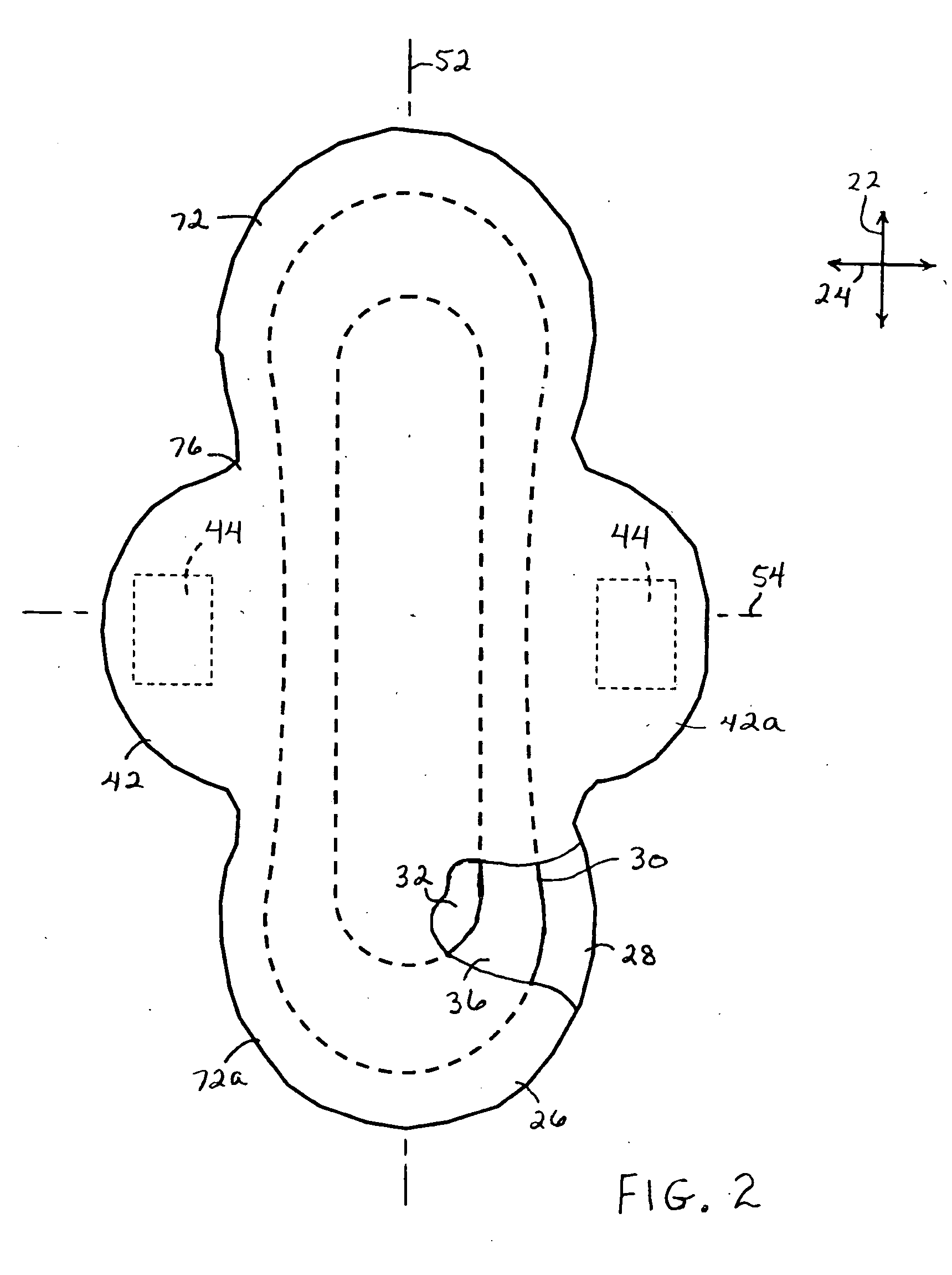 Compact folded absorbent article