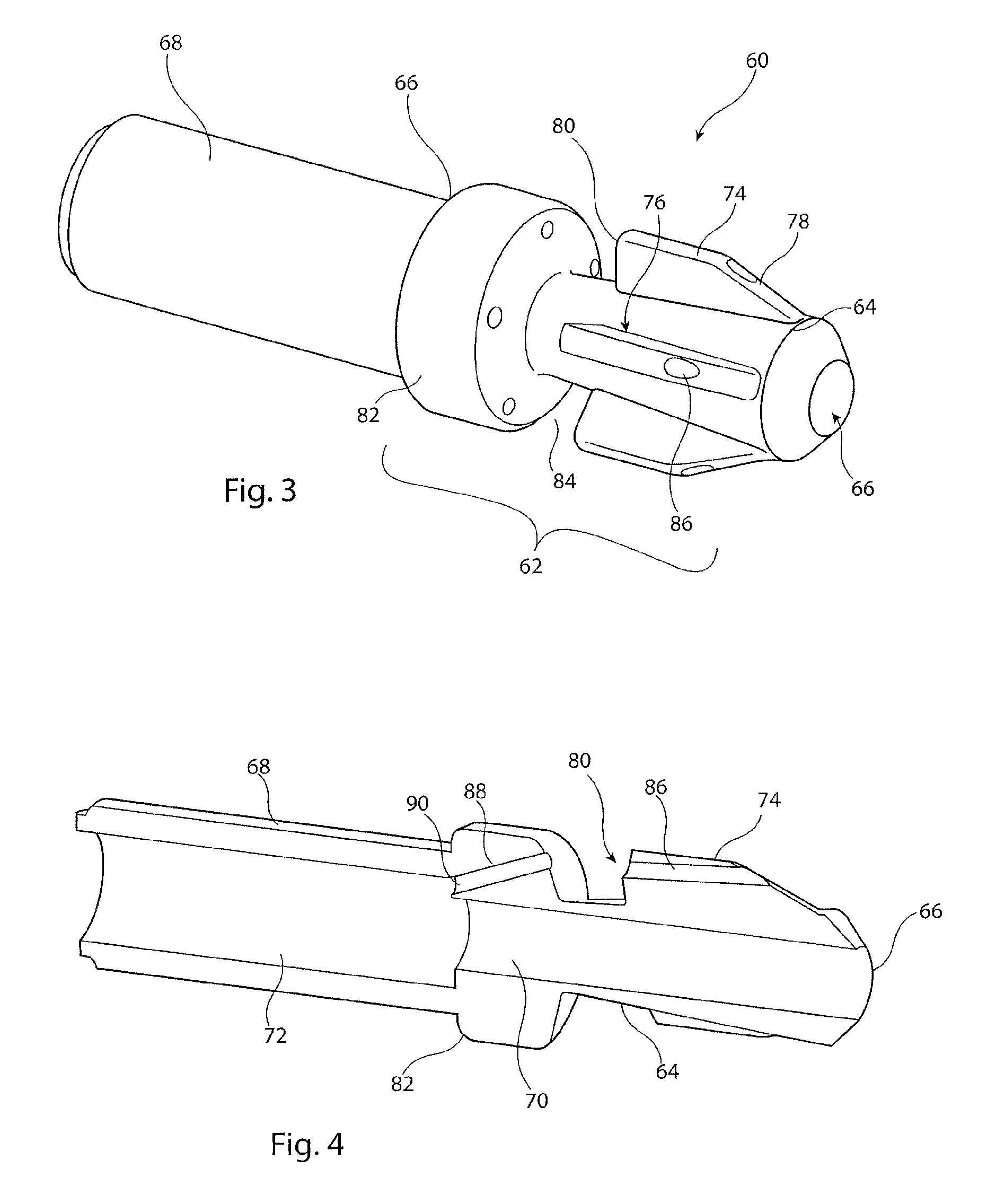 Stent holding structure for introducers