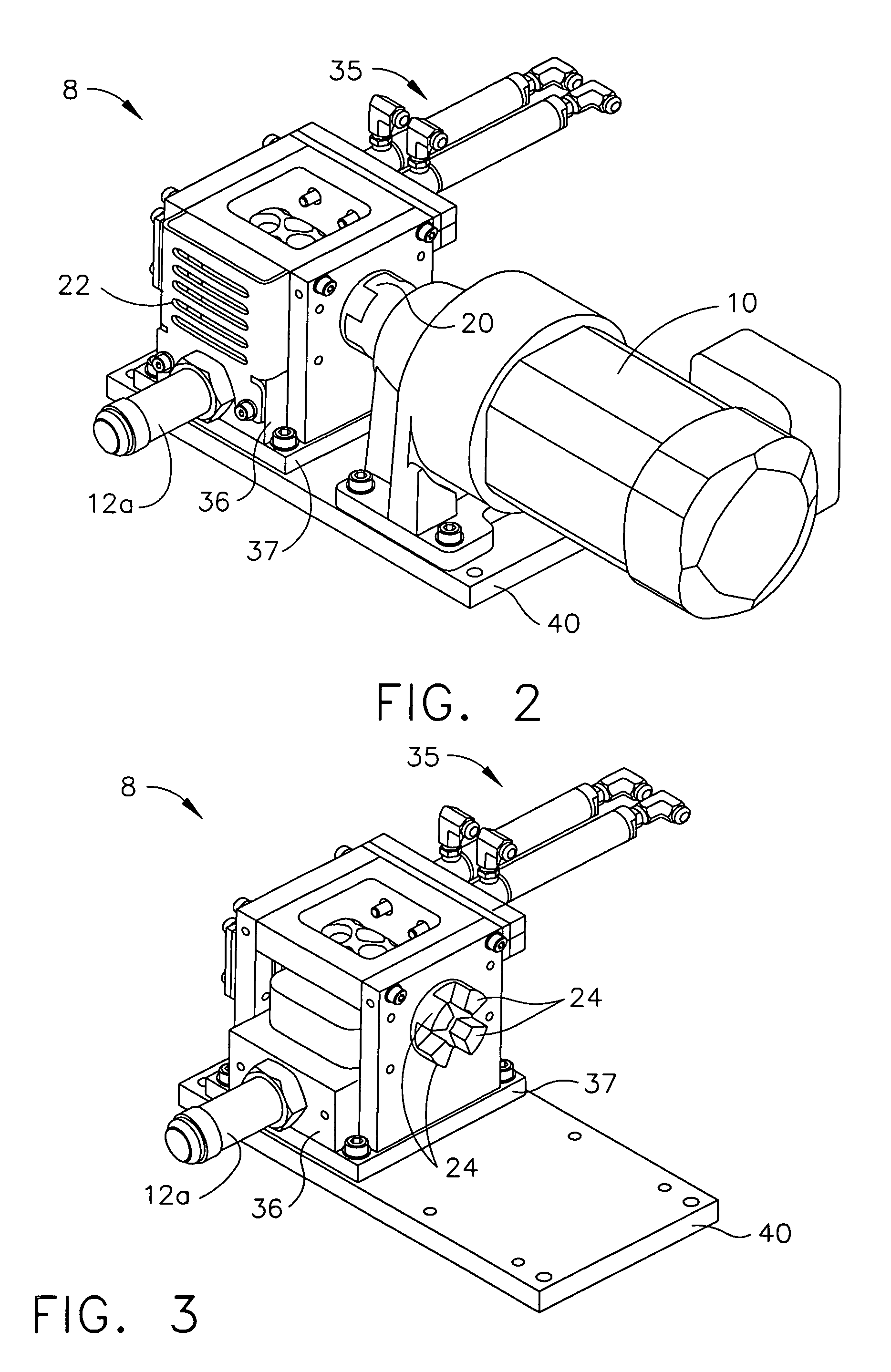 Feeder assembly for particle blast system