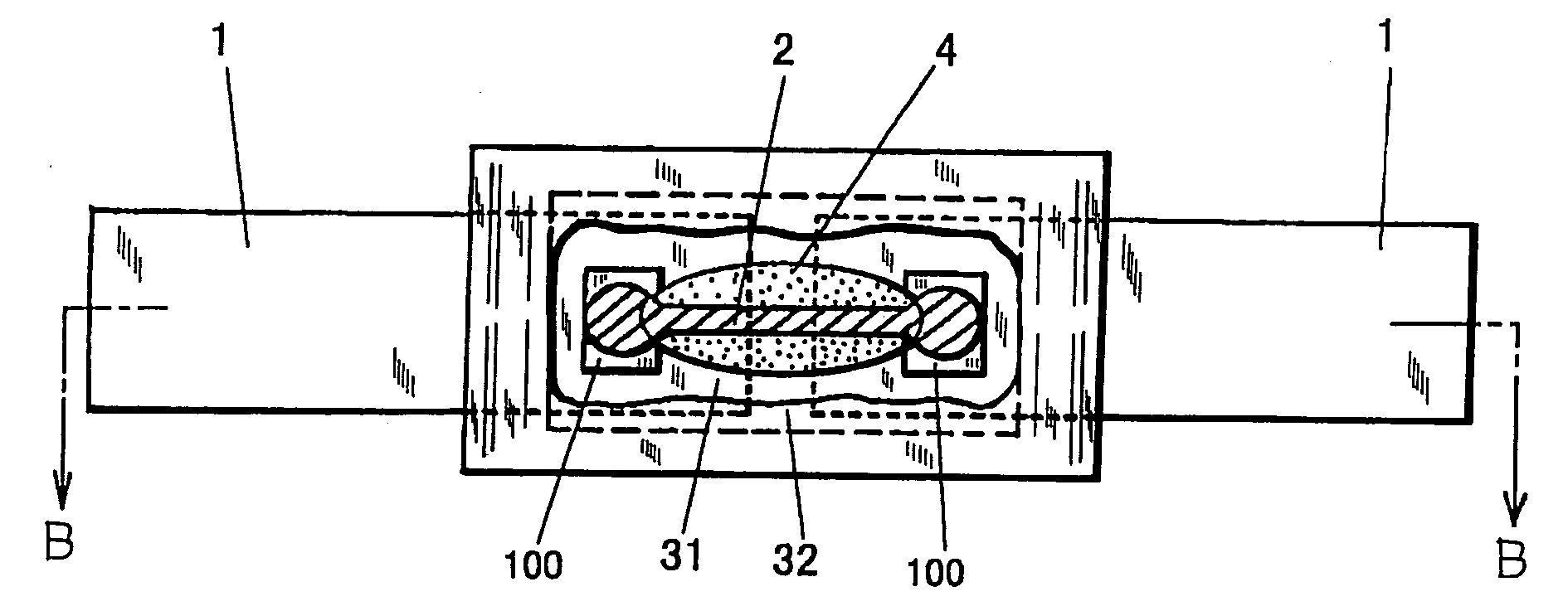 Thermal fuse having a function of a current fuse