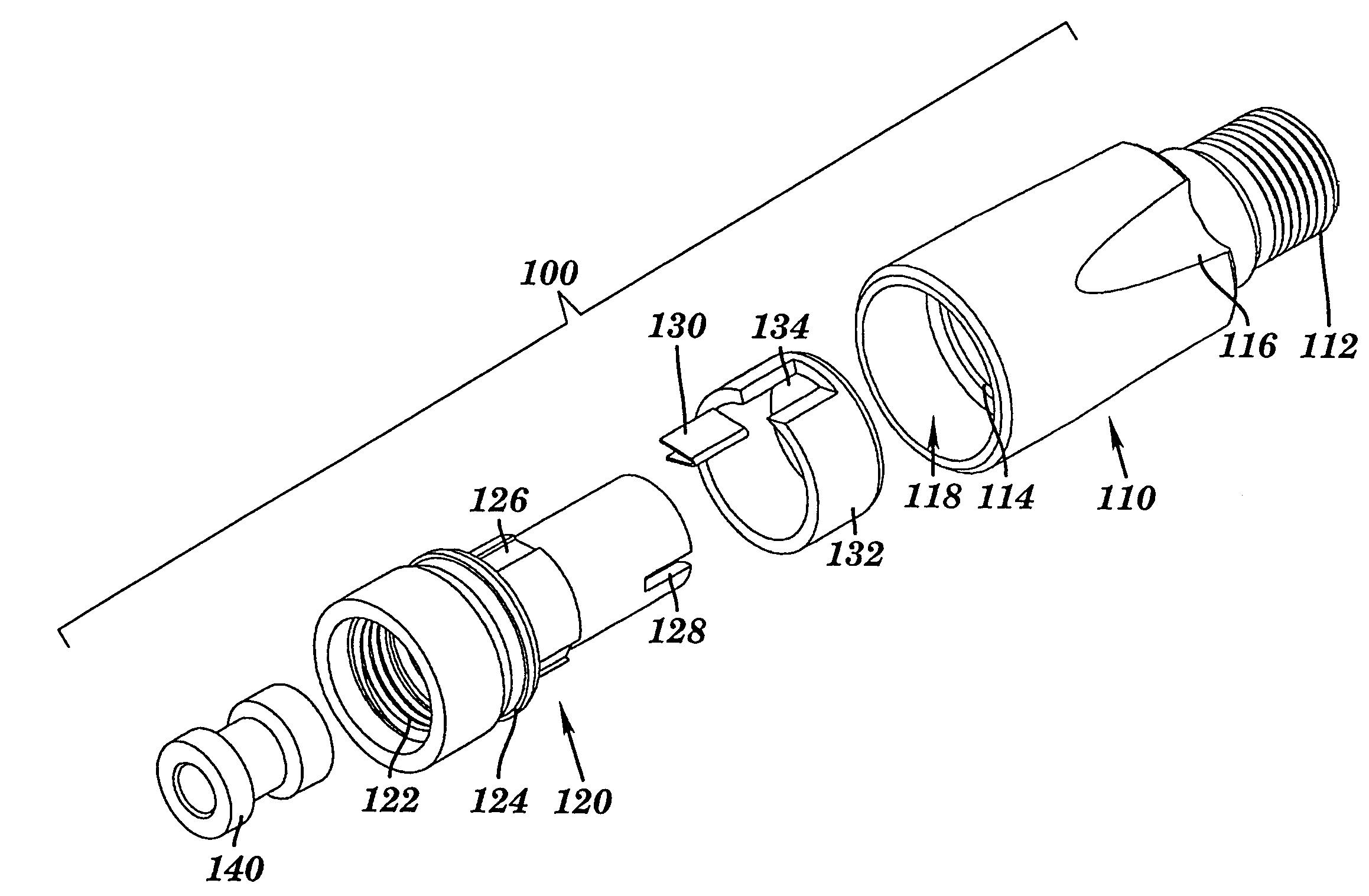 Coaxial cable port security device and method of use thereof