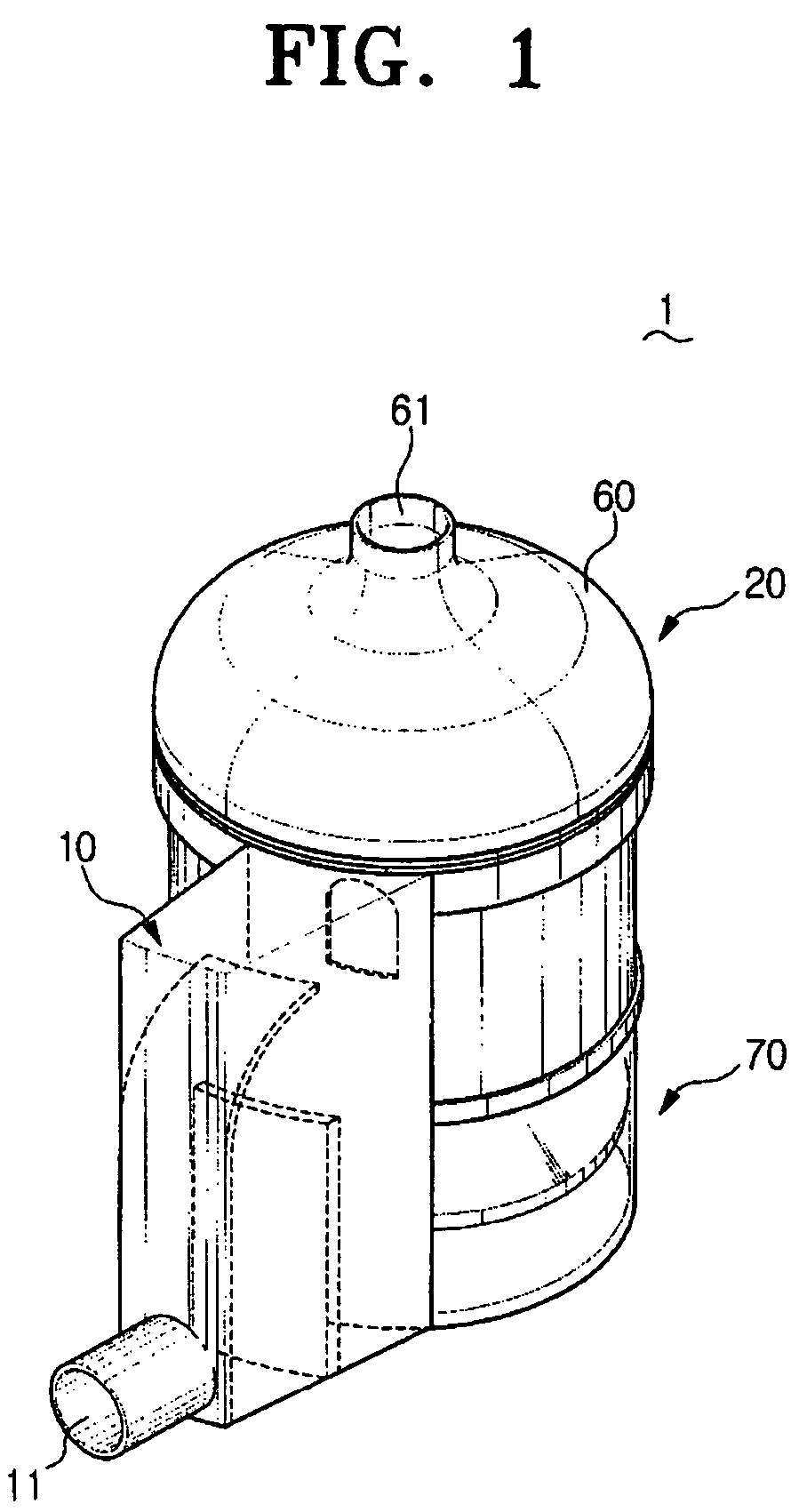 Multi-cyclone apparatus and vacuum cleaner having the same