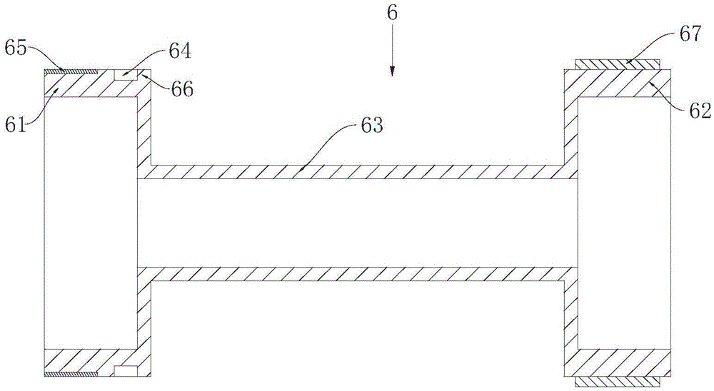 Stator provided with metal support framework