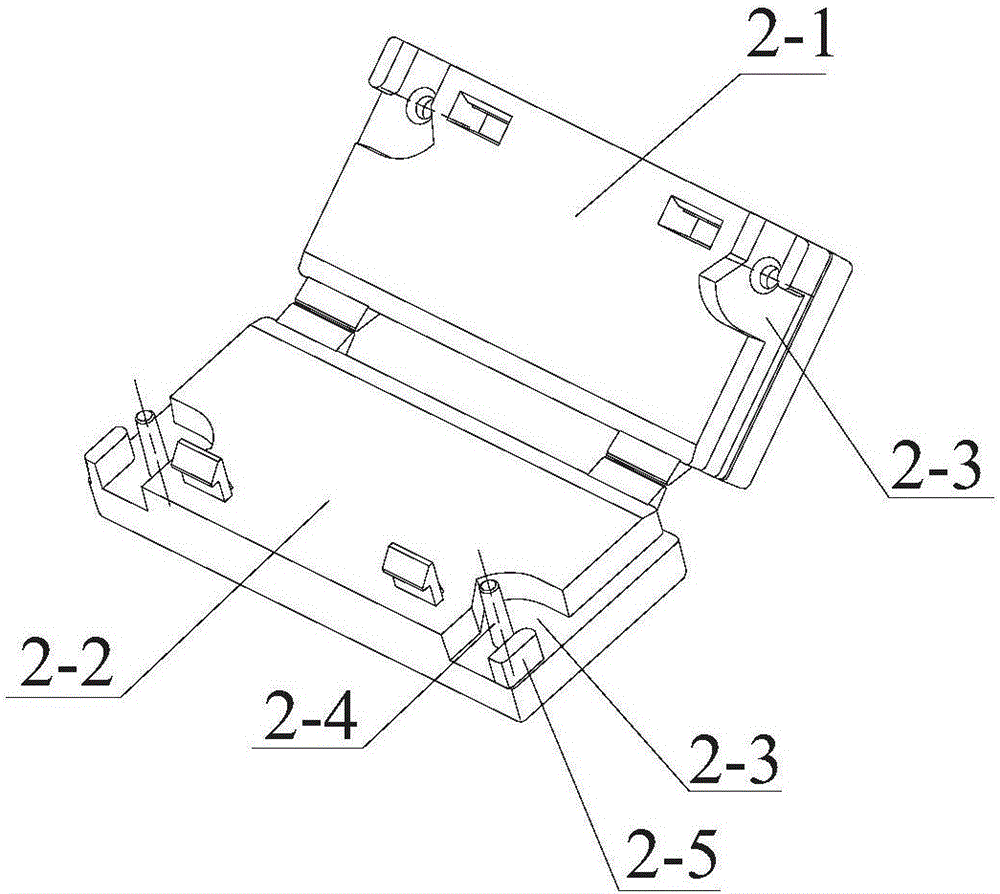 Automatic delivery device with self-locking mechanism