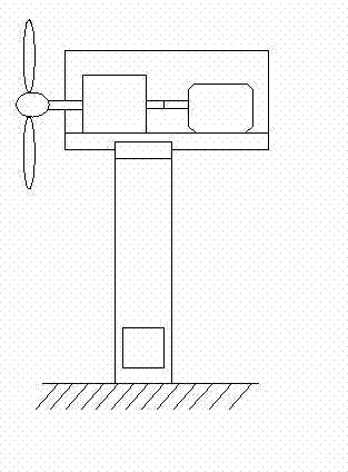 Hydraulic device for spindle brake of wind generating set