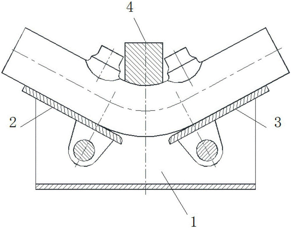 Three-way loading and bending elbow pipe device and method