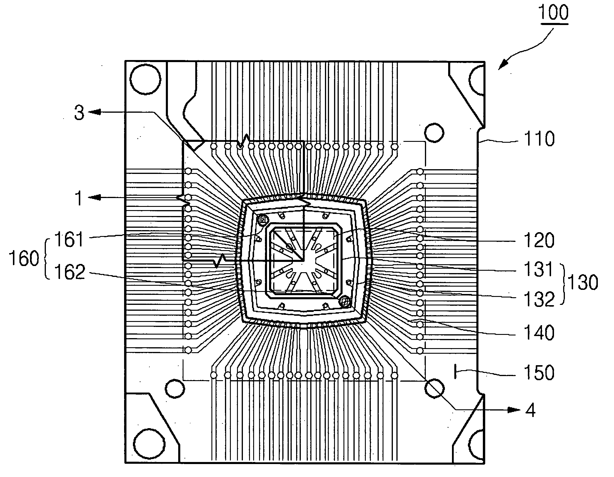 Substrate for semiconductor package wire bonding method using thereof