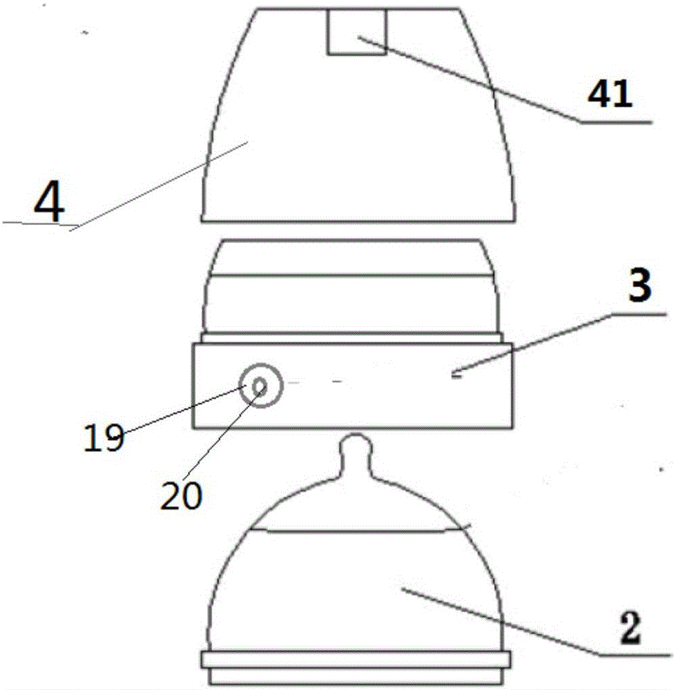 Temperature control feeding-bottle with disinfecting function