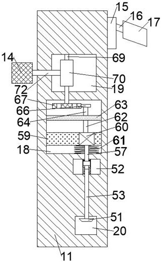 Parking charging auxiliary equipment capable of preventing jamming and hard breakthrough