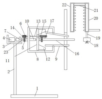 Decorative accessory spraying tool with circular hole structure