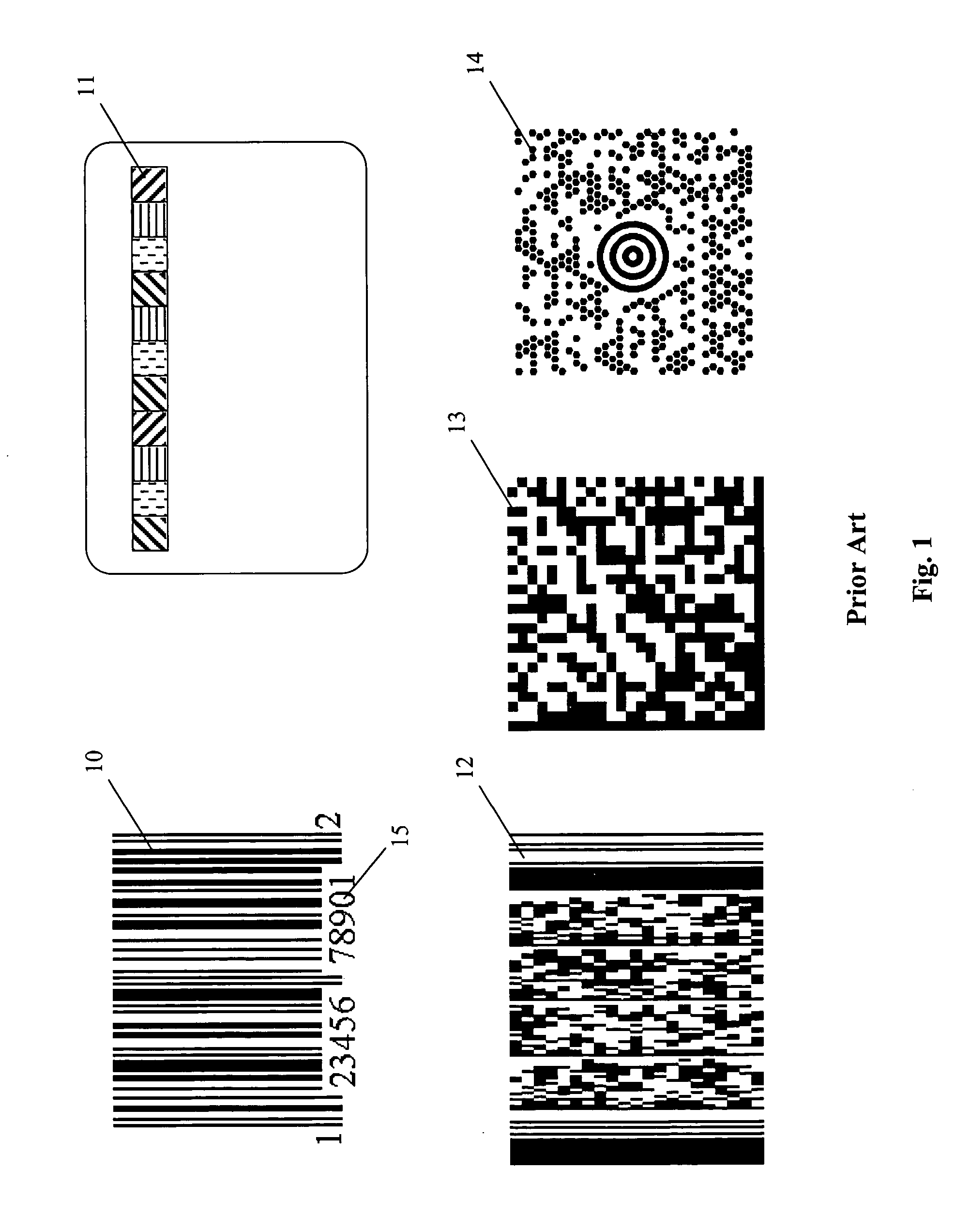 Coaligned bar codes and validation means