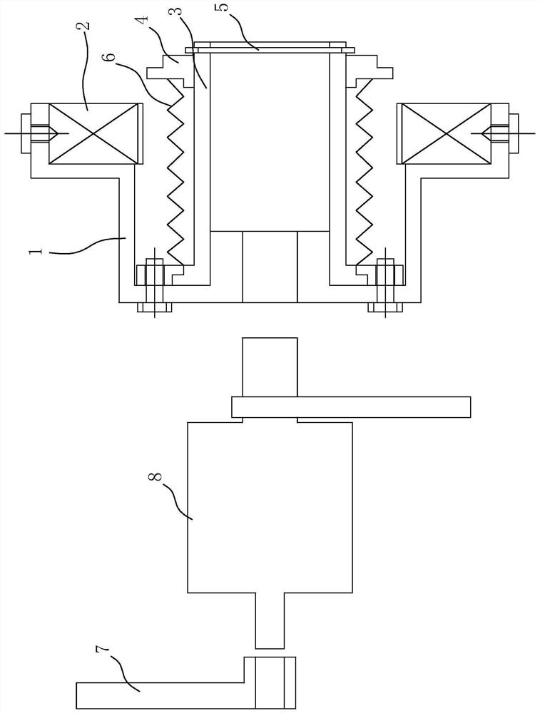 ISO Tank bottom valve connector thread cleaning device