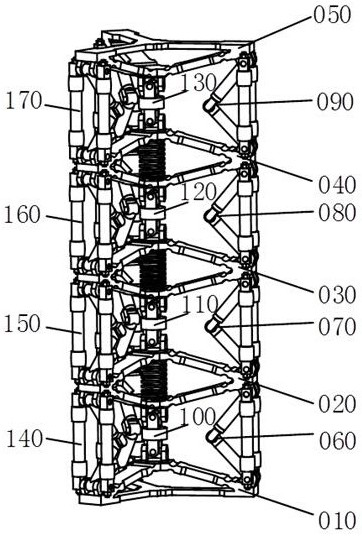 Local two-degree-of-freedom rigid-flexible coupling bionic robot waist joint