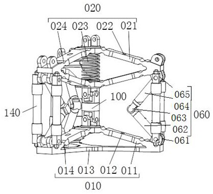 Local two-degree-of-freedom rigid-flexible coupling bionic robot waist joint