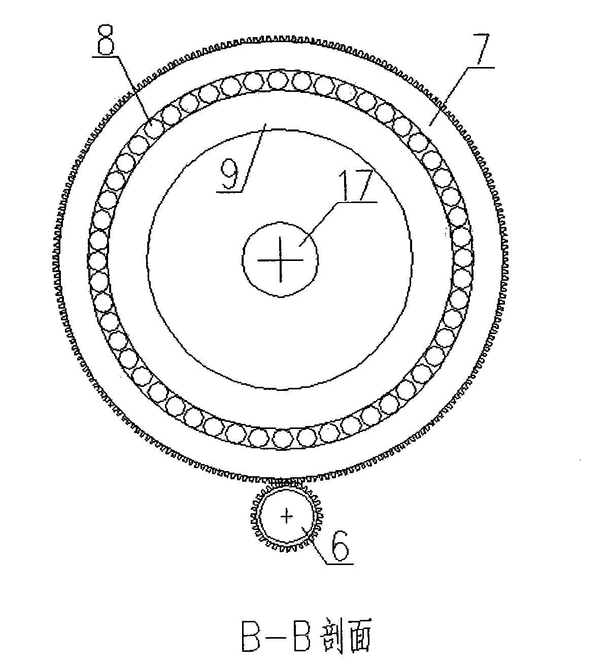Semi-automatic derusting and paint spraying device for surface of metal tube and derusting and paint spraying method thereof