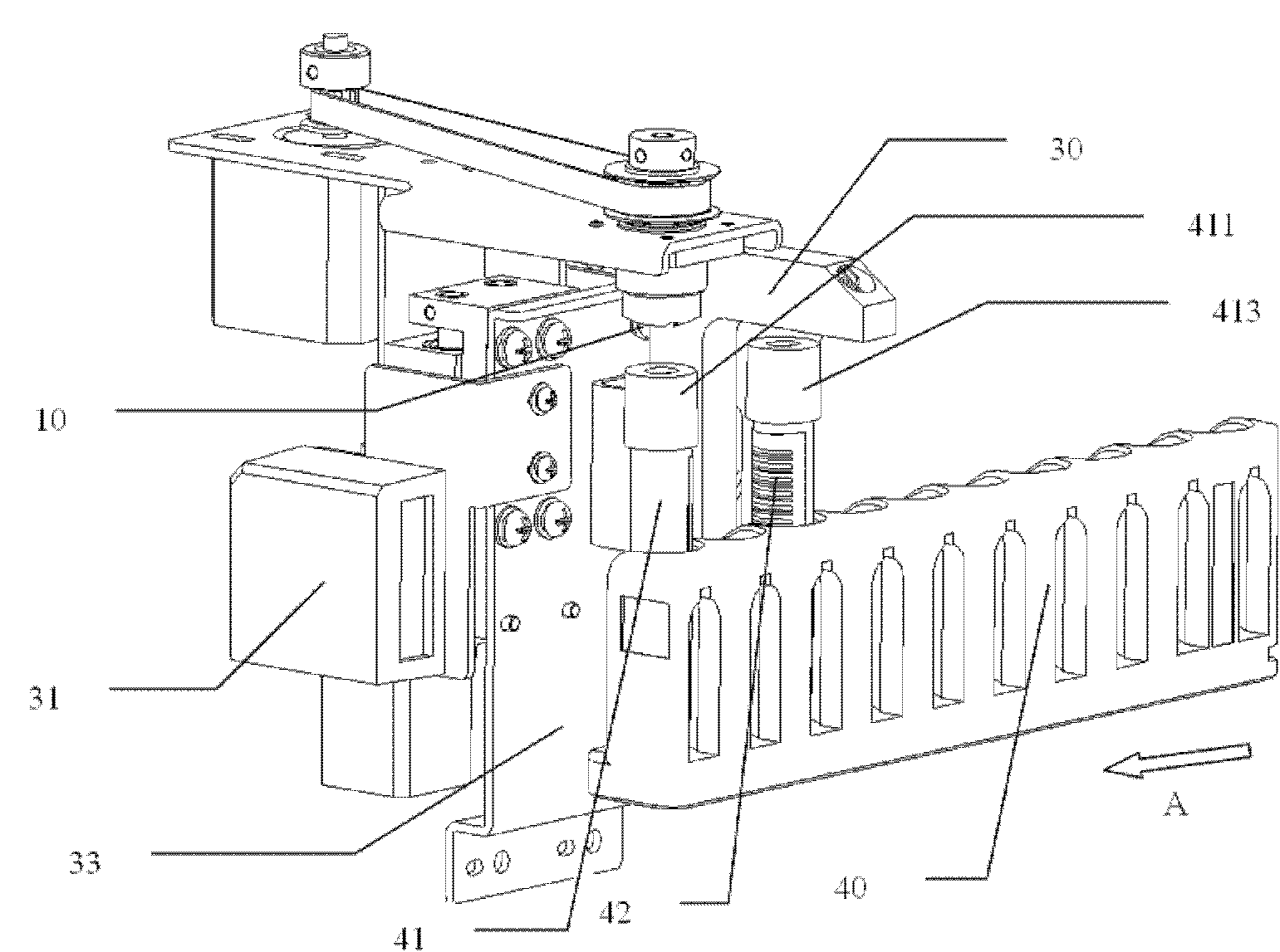 Bar code scanning device and blood cell analyzer thereof