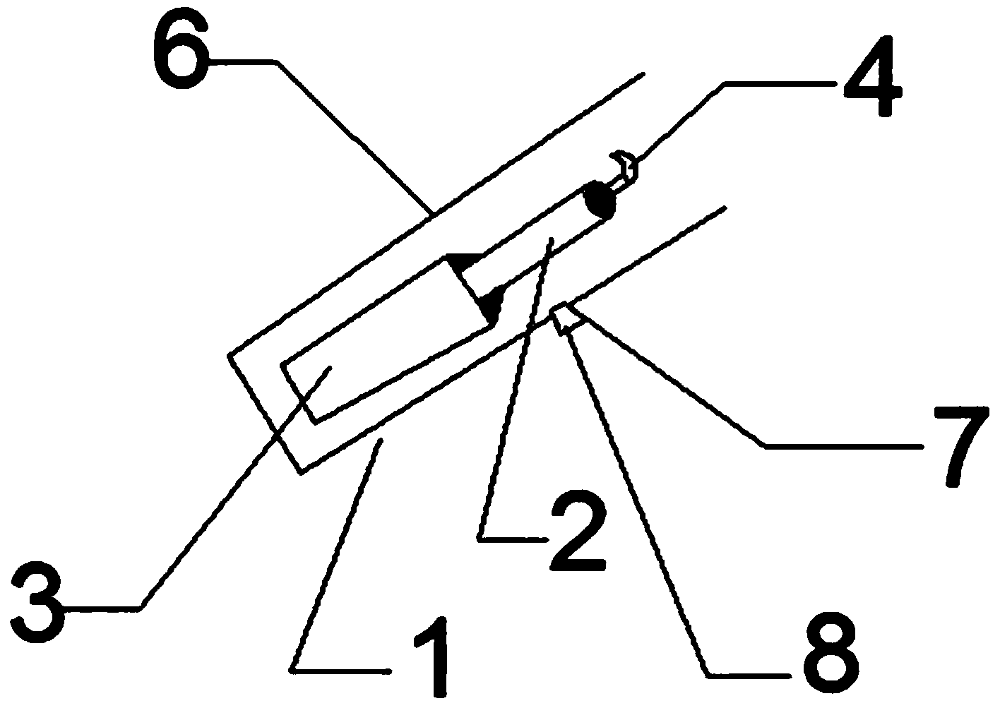 Capacitor guide pin