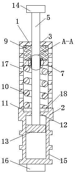 Motorcycle shock absorber with adjustable damping