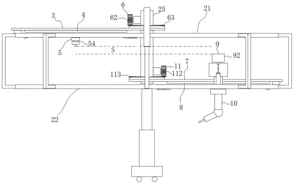 Electric energy storage equipment robot maintenance system