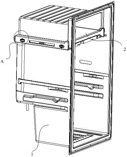 Refrigeration equipment heat preservation box and refrigeration equipment