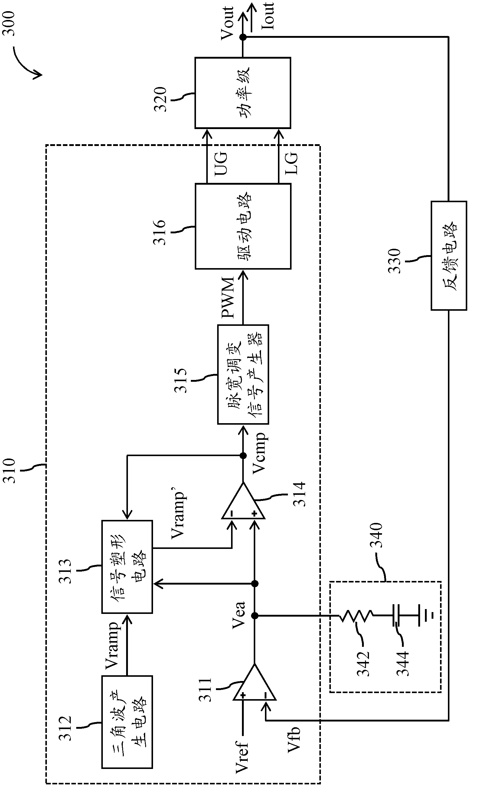 Control circuit for avoiding generation of overshoot of output voltage of power inverter