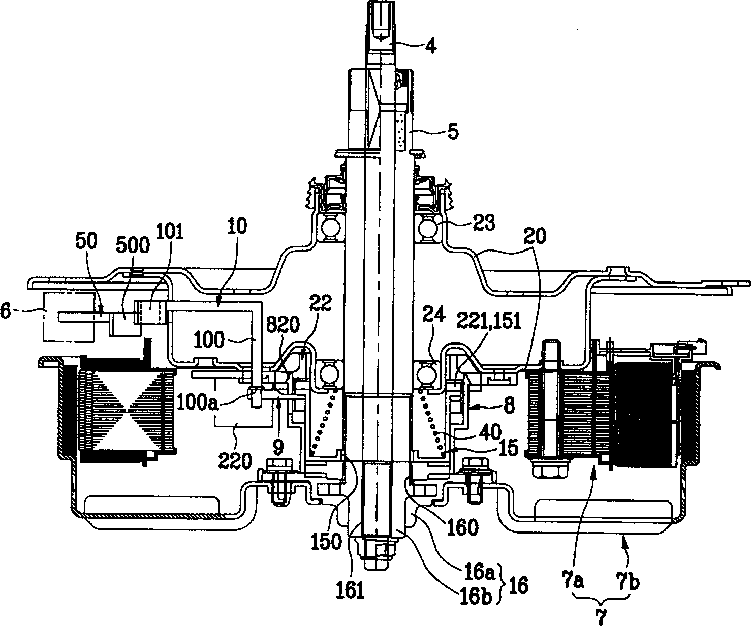 Full automatic washing machine