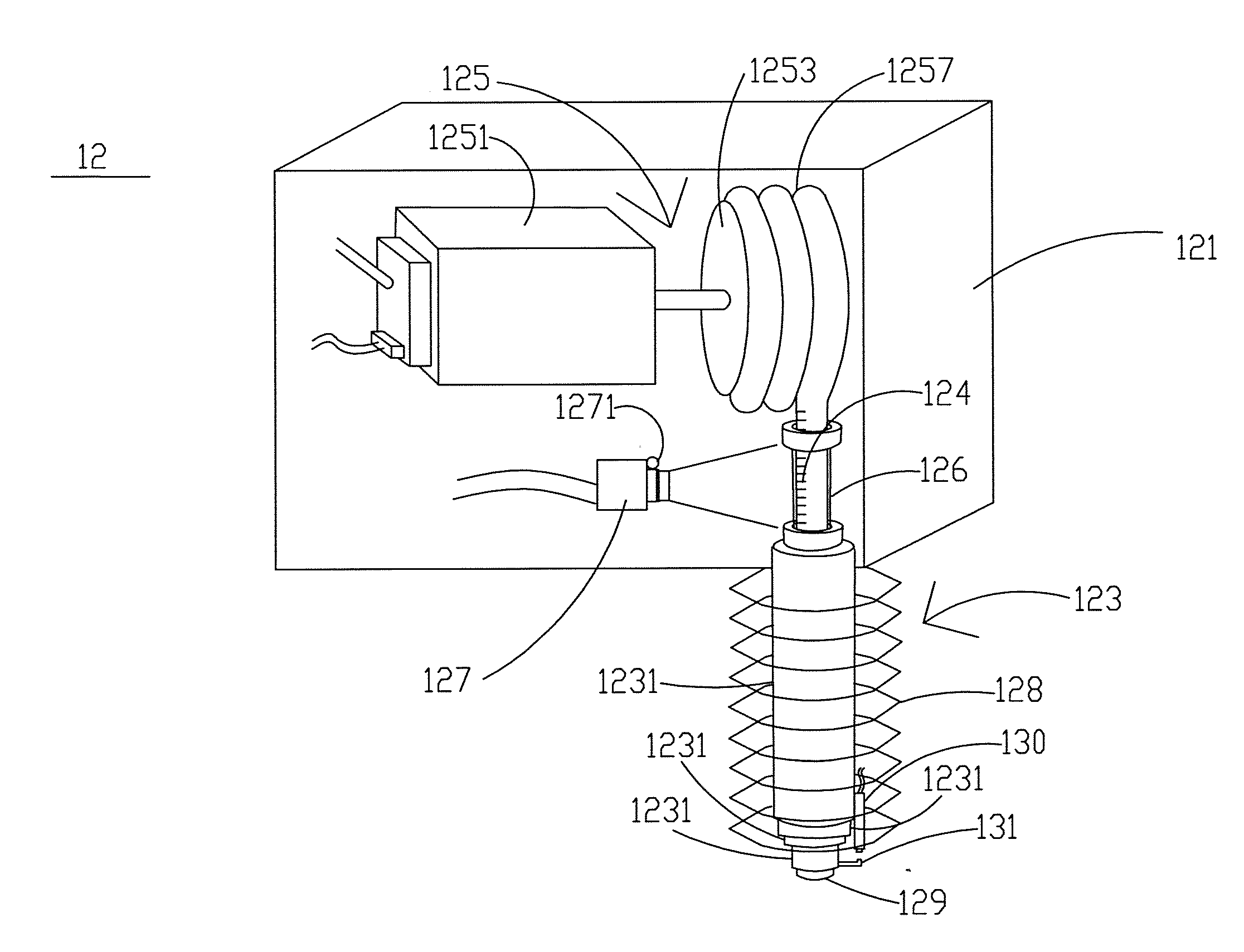 Telescopic probe monitoring system for riverbedelevation monitoring at bridge piers