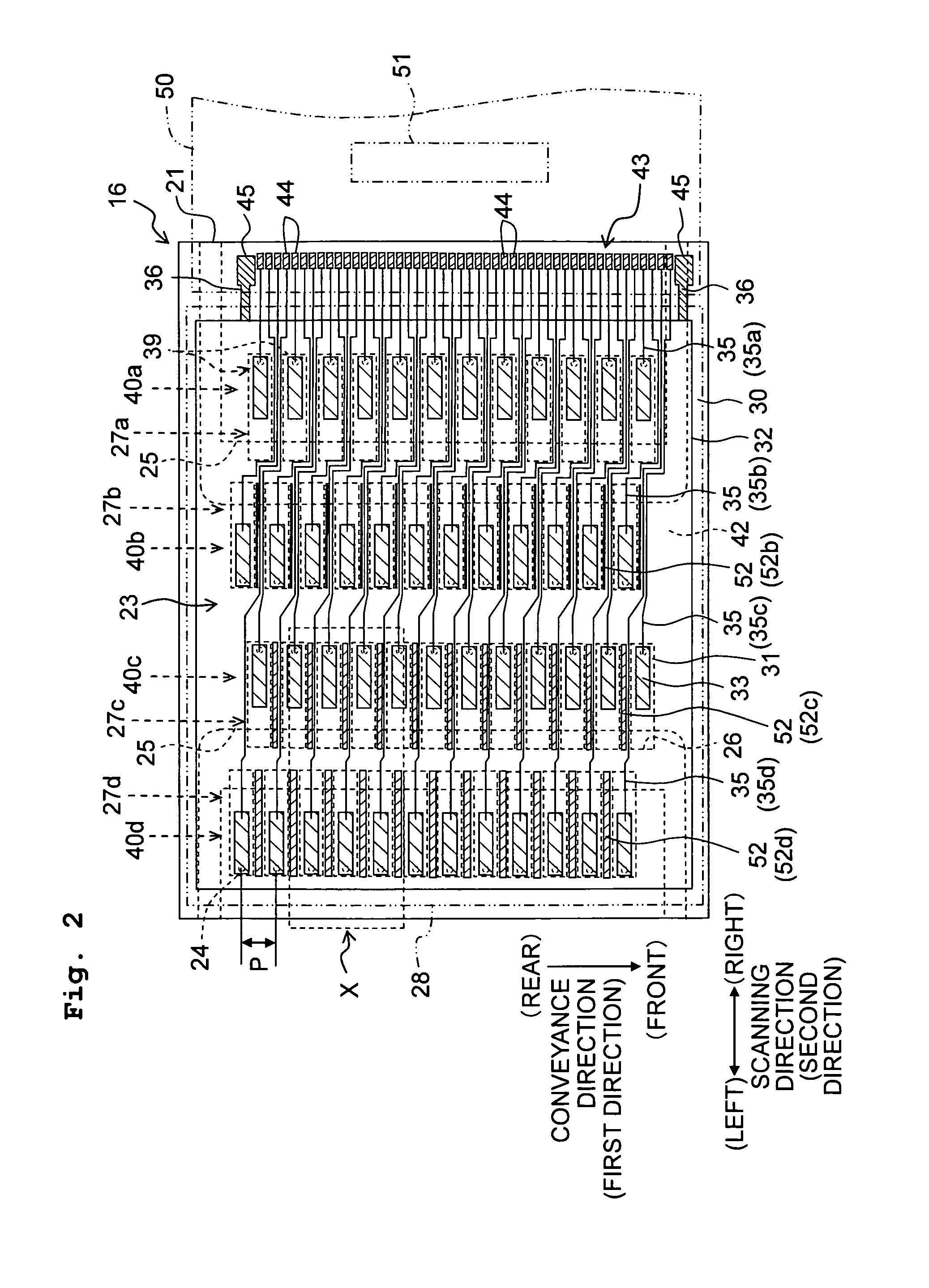 Piezoelectric actuator, liquid discharging apparatus and method for producing piezoelectric actuator