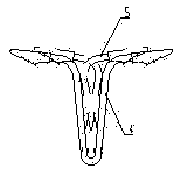 Intrauterine device adaptive to various uterine cavities
