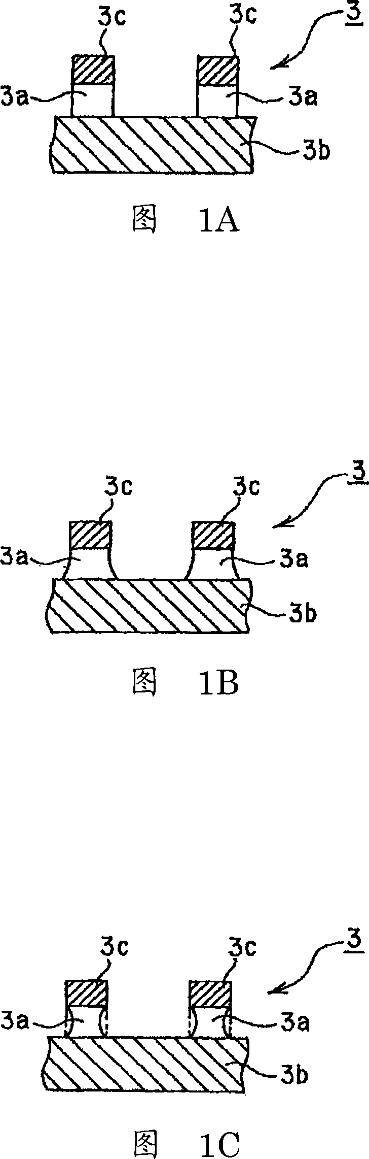 Etching device and etching method