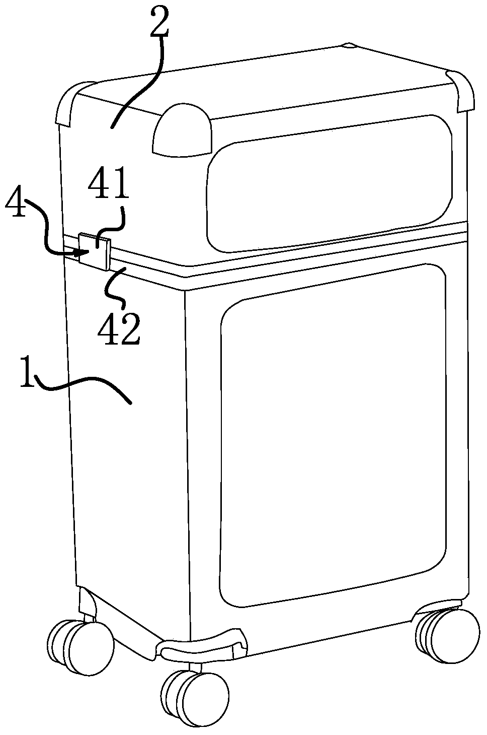 multifunctional suitcase