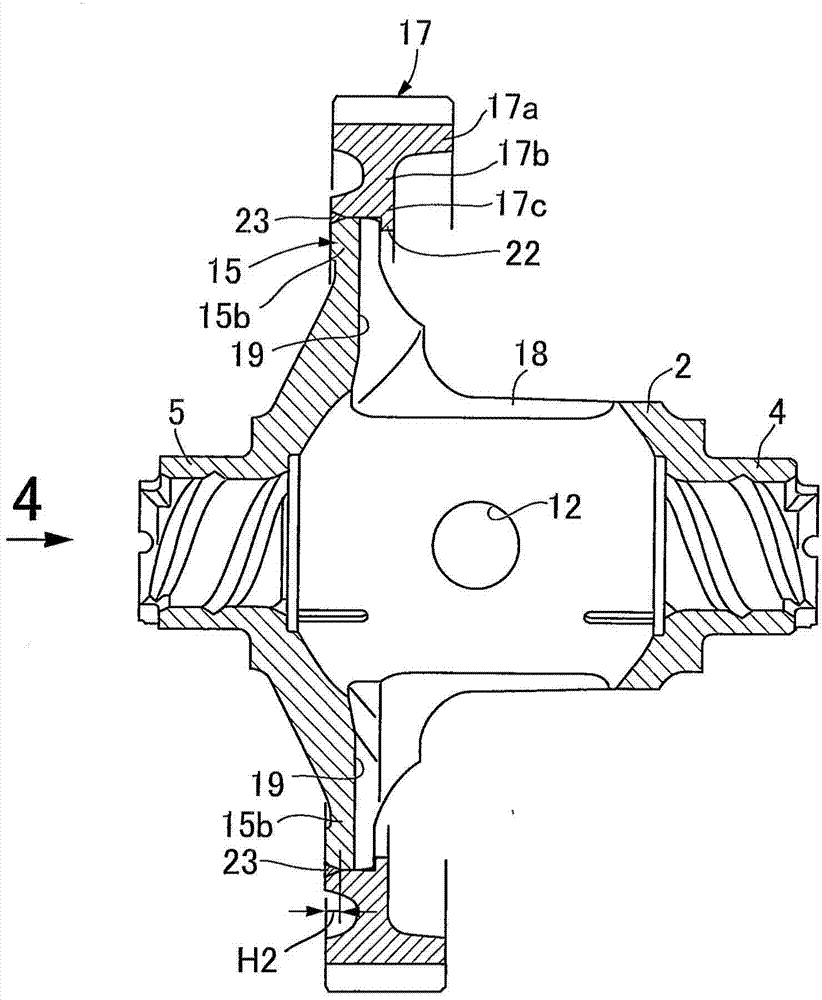 Differential device and method of manufacturing the same